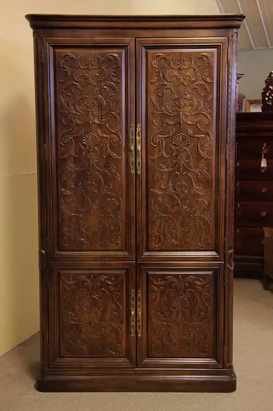 Main image of Henredon Villa Borghese Armoire or Wardrobe