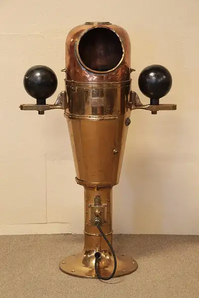 Main image of US Navy Ritchie Lionel Brass Ship's Binnacle Compass