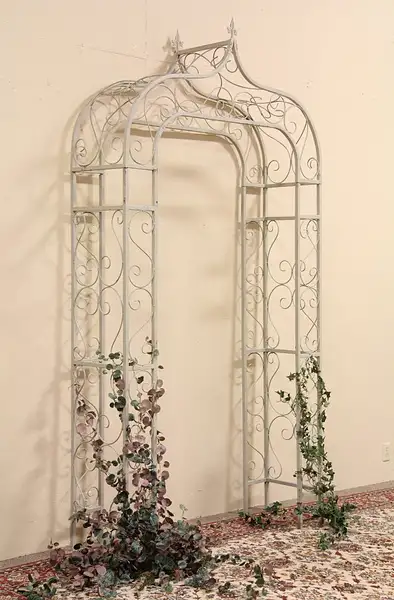 Main image of Iron Garden Arbor Archway Trellis