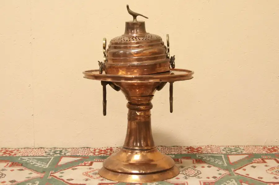 Main image of Turkish Copper Brazier or Charcoal Heater