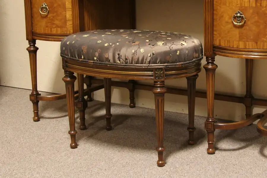 Main image of 1925 Vanity Dressing Table Bench or Stool
