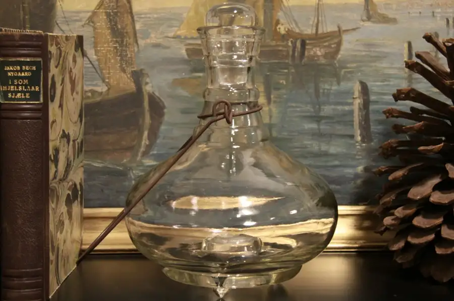Main image of Glass Antique Bee or Fly Catcher