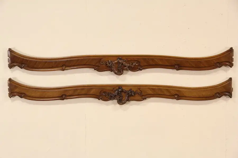 Main image of Pair of French carved Bed Rails