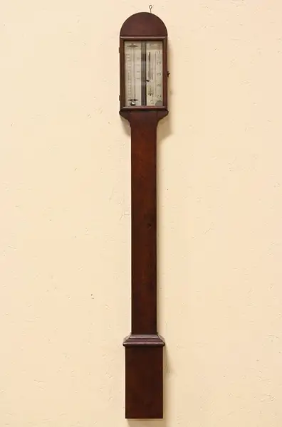 Main image of Woodruff Wilder 1860 Stick Barometer