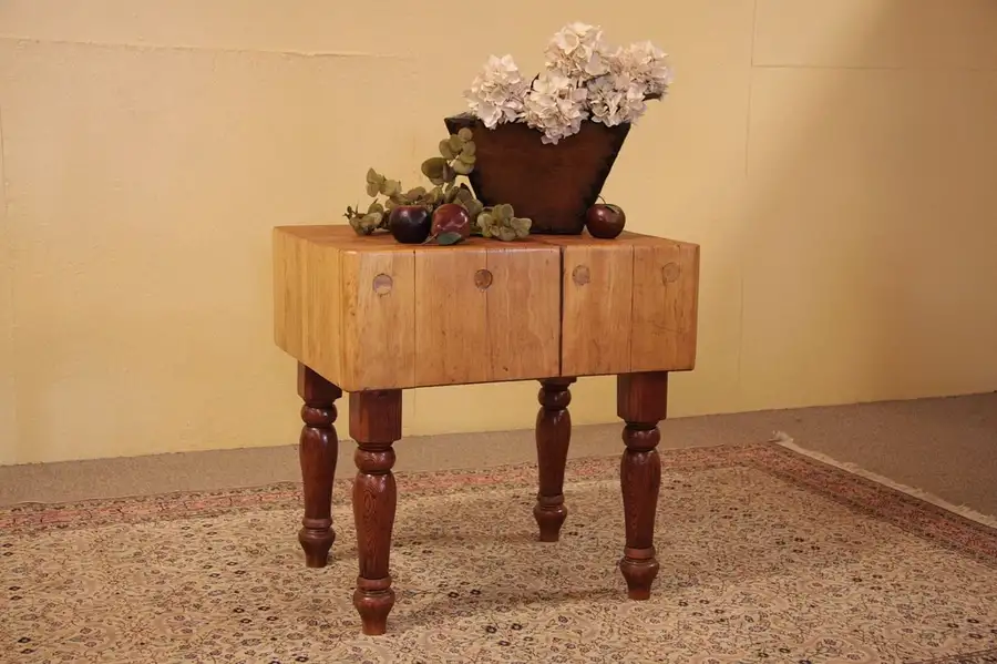Main image of Victorian Butcher's Chopping Block