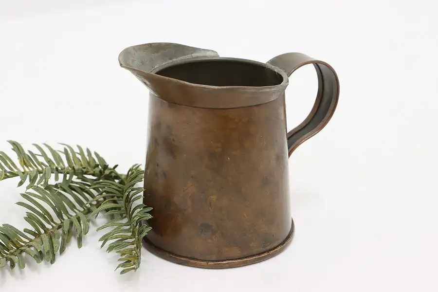 Main image of Copper Farmhouse Antique Pitcher or Creamer