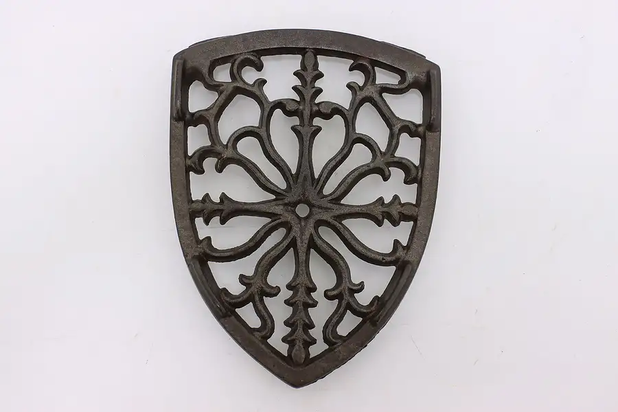 Main image of Victorian Farmhouse Antique Cast Iron Fireplace Trivet