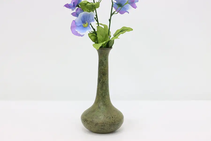Main image of Arts & Crafts Antique Bronze Verdigris Vase
