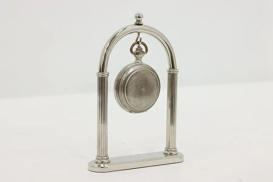 Main image of Classical Vintage Nickel Pocket Watch Stand