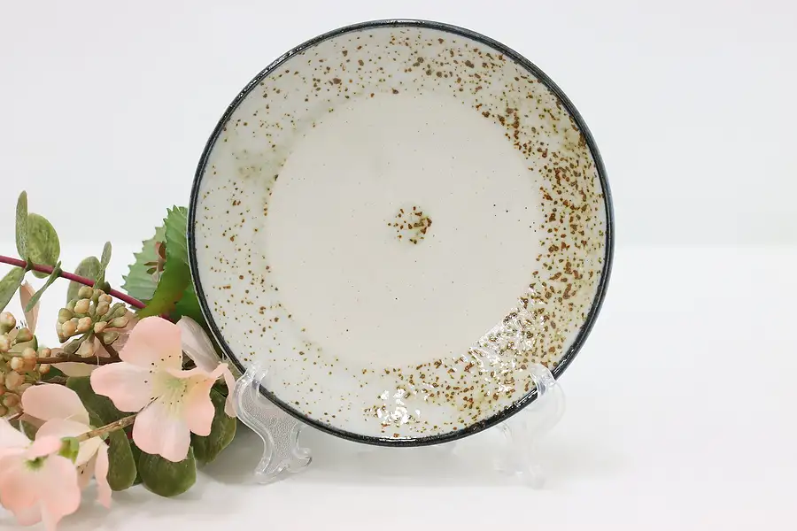 Main image of Glazed Ceramic Vintage Plate or Key Dish