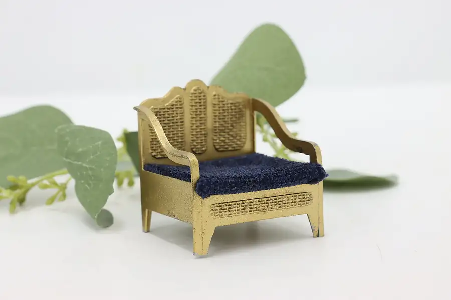Main image of Dollhouse Vintage Miniature Chair, TootsieToy