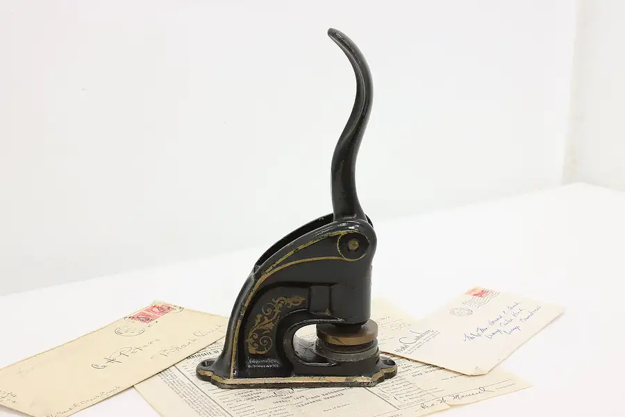Main image of Minnesota Dept. G.A.R. Antique Cast Iron Letter Embosser