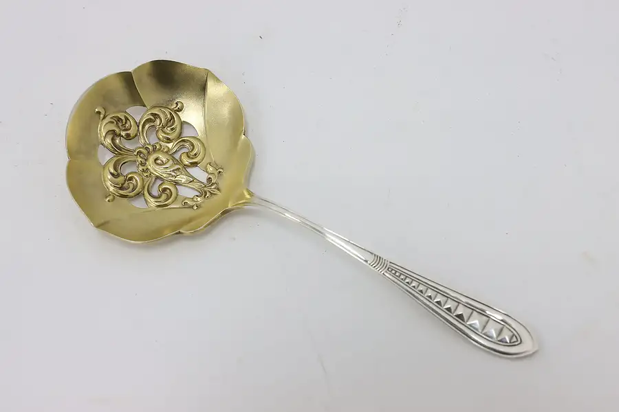 Main image of Victorian Antique Sterling Silver Tea Strainer