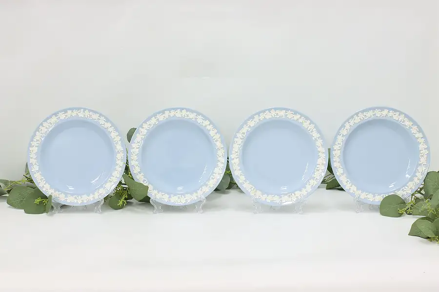 Main image of Set of 4 Wedgwood Vintage English Queen's Ware Salad Plates