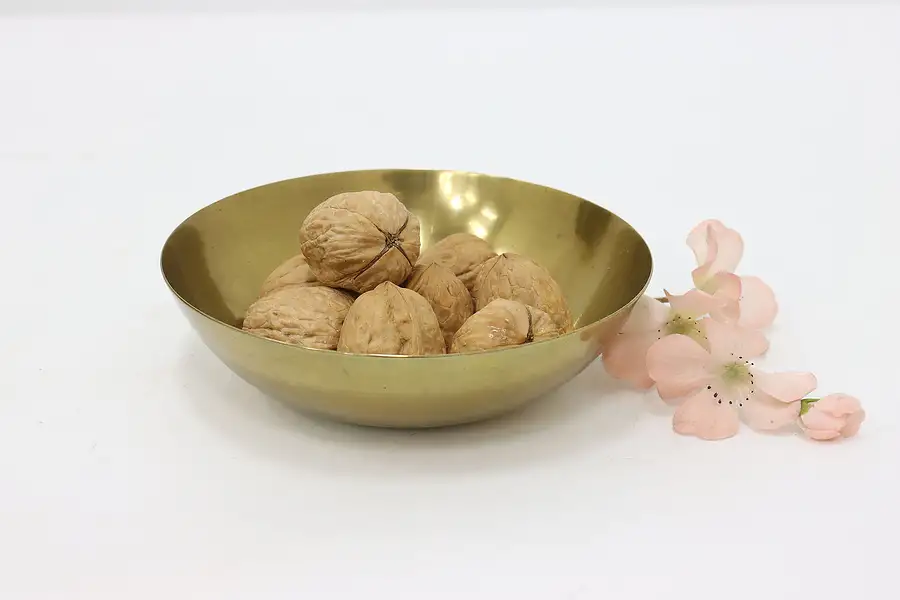 Main image of Brass Vintage Candy Bowl or Key Dish
