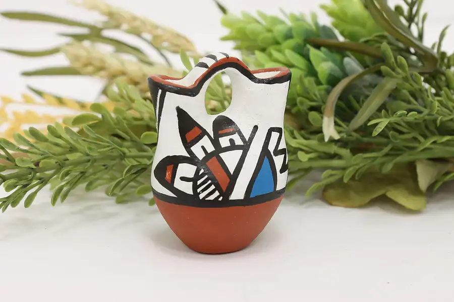 Main image of Native American Jemez Pueblo Vintage Wedding Vase, Yepa