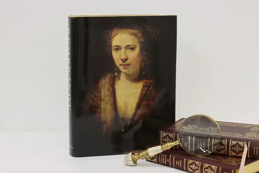 Main image of Rembrandt Paintings Vintage Illustrated Book, Gerson