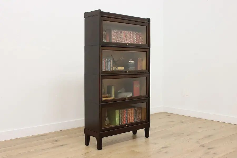 Main image of Lawyer Antique 4 Tall Stack Bookcase Display Dennison