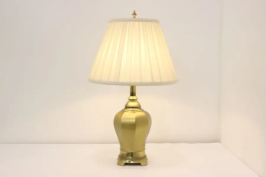 Main image of Traditional Vintage Brass Table or Desk Lamp, Ethan Allen