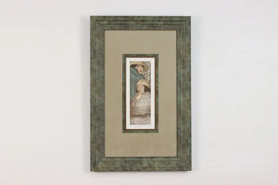 Main image of Dream Seekers Vintage Original Etching, Klar 28.5"