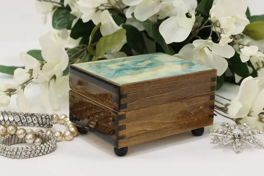 Main image of Swiss Reuge Music & Jewelry Box Beethoven Minuet in G