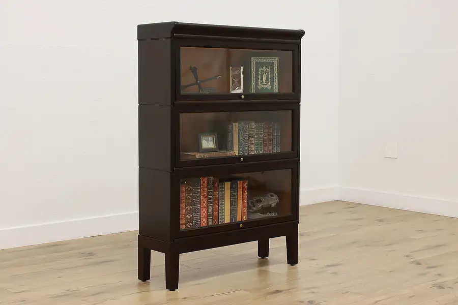 Main image of Arts & Crafts Antique 3 Stack Bookcase or Display, Viking