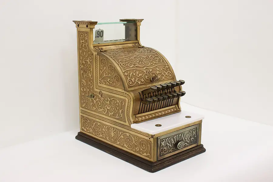 Main image of National General Candy Store Antique Bronze Cash Register