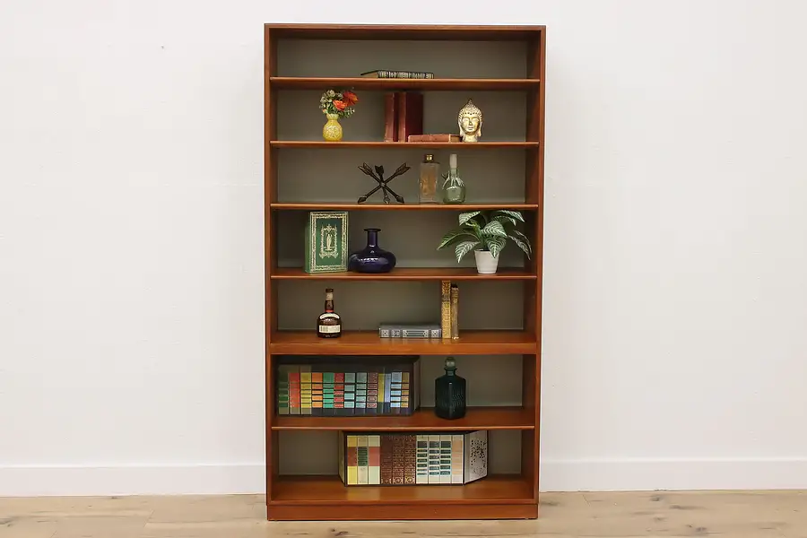 Main image of Midcentury Modern Vintage Teak Bookcase or Display, Soborg