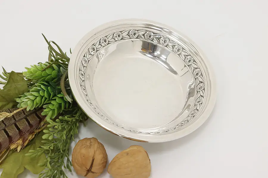 Main image of Traditional Vintage Silverplate Serving Bowl, Reed & Barton