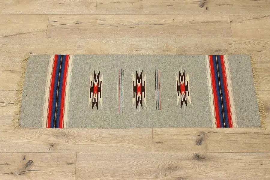 Main image of Chimayo Design Southwest Vintage Woven Wool Floor Runner
