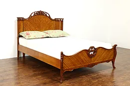 French Style Vintage Full Double Size Bed, Joerns Bros #39324