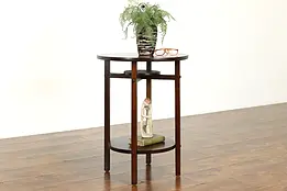Arts & Crafts Mission Oak Antique Craftsman Lamp or End Table #39780