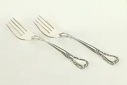 Chantilly Gorham Sterling Silver Pair of 6 1/2" Salad Forks #32458