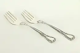 Chantilly Gorham Sterling Silver Pair of 6 1/2" Salad Forks #32458