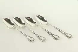 Chantilly Gorham 4 Sterling Silver 6" Teaspoons B Mono #32460