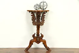 Antique Wall Console Table, Carved Griffin & Head, Venice Italy A #32756