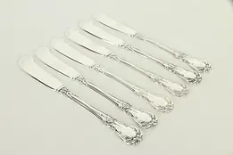 Sterling Silver Towle Old Master Set of 6 Appetizer or Butter 5 1/2" #32824