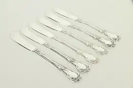 Sterling Silver Towle Old Master Set of 6 Appetizer or Butter 5 1/2" #32824