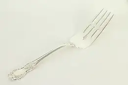 Sterling Silver Towle Old Master Meat Serving Fork 8 1/4" #32830