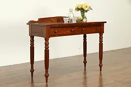 Cherry Antique Sheraton 1820 Server, Sofa Table or Hall Console #33029