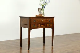 Oak Antique 1780 Console, Lamp Table or Lowboy #33302