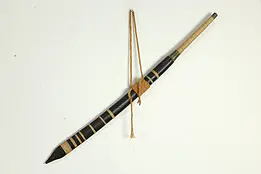 African Traditional Ceremonial Vintage Sword & Sheath, Congo or Zaire #34842