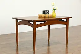 Midcentury Modern 1960 Vintage Teak Danish Coffee or Cocktail Table  #35340