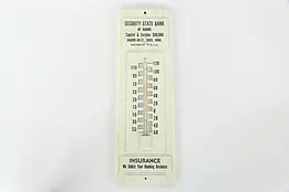 Security Bank Vintage Advertising Thermometer, St. Croix, MN #36308