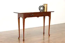 Traditional Solid Cherry Vintage Sofa Table, Hall Console, Bob Timberlake #38066