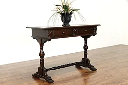 Renaissance Design Antique Sofa or Hall Console Table, Berkey & Gay #38840