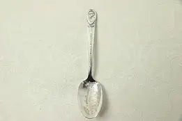 Geo. Washington Silverplate Mt. Vernon Souvenir Spoon, Rogers #30123