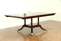 Cherry Traditional Vintage Conference or Dining Table, Signed Harden  A #30571
