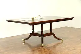 Cherry Traditional Vintage Conference or Dining Table, Signed Harden  A #30571