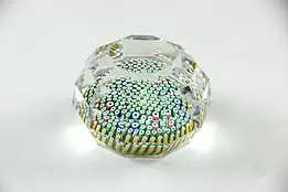 Whitefriars Millefiore Faceted Paperweight